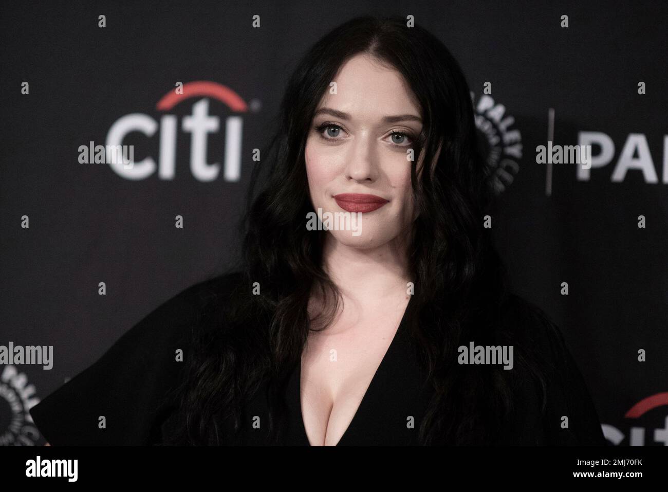 Kat Dennings attends Hulu's "Dollface" screening and panel during the