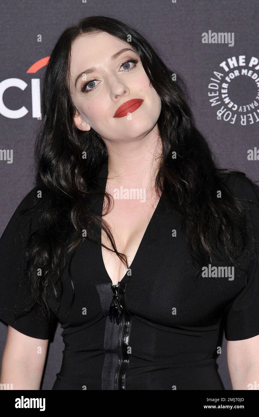 Kat Dennings attends Hulu's "Dollface" screening and panel during the