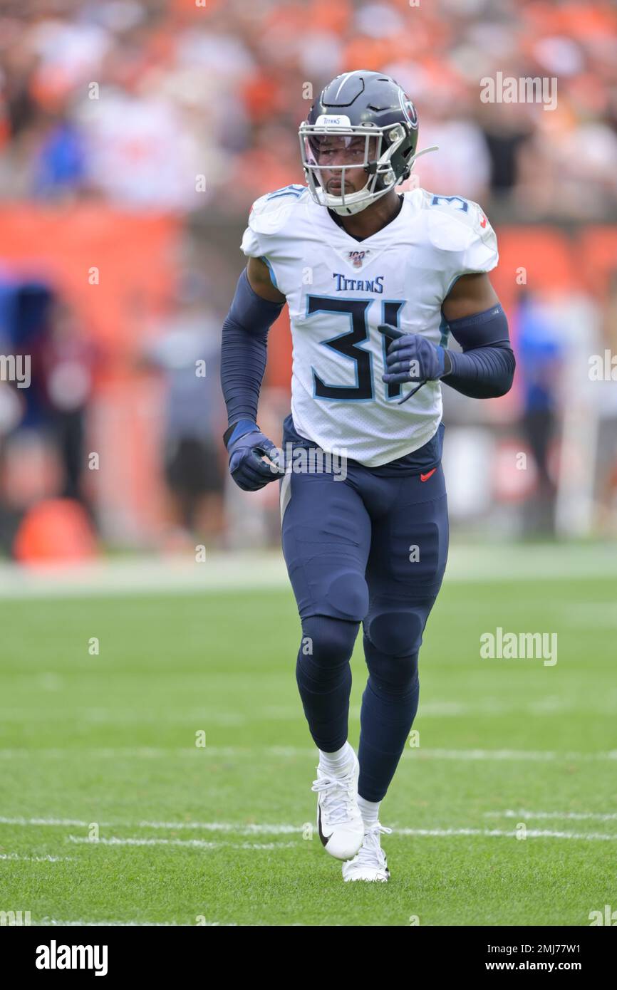 Tennessee Titans safety Kevin Byard plays during the second half