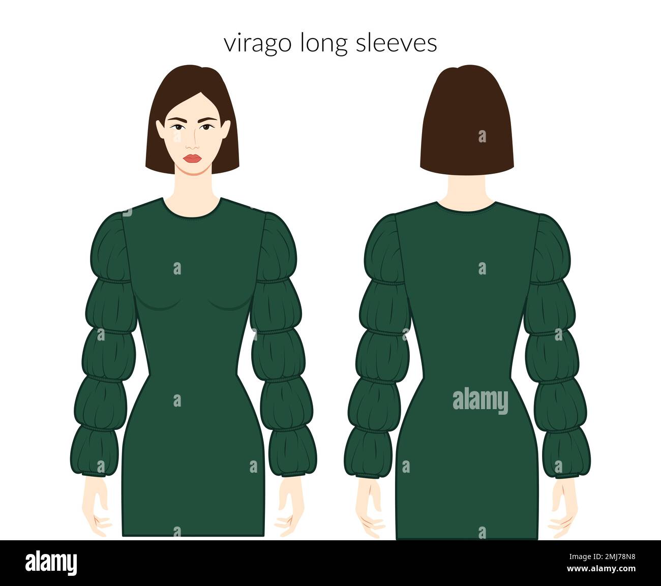 Shirts technical drawing Stock Vector Images Alamy