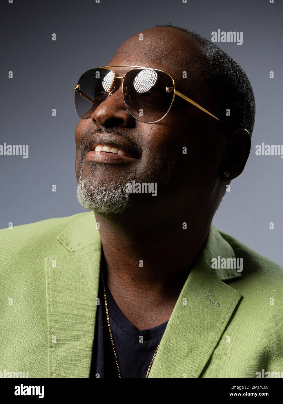 This Aug. 27, 2019 photo shows portrait shows R&B singer Johnny Gill