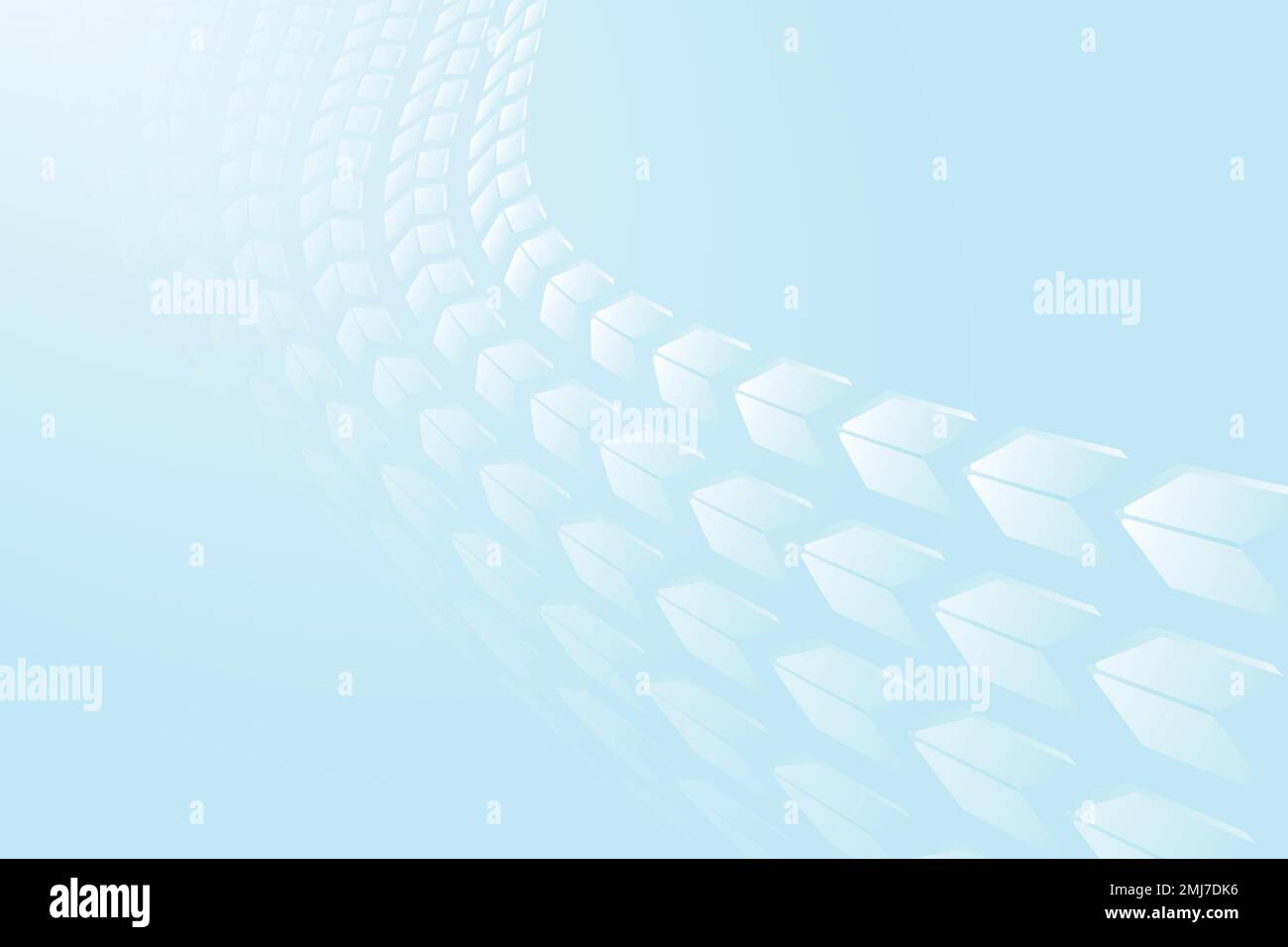 Abstract arrow background, blue gradient technology concept vector Stock Vector