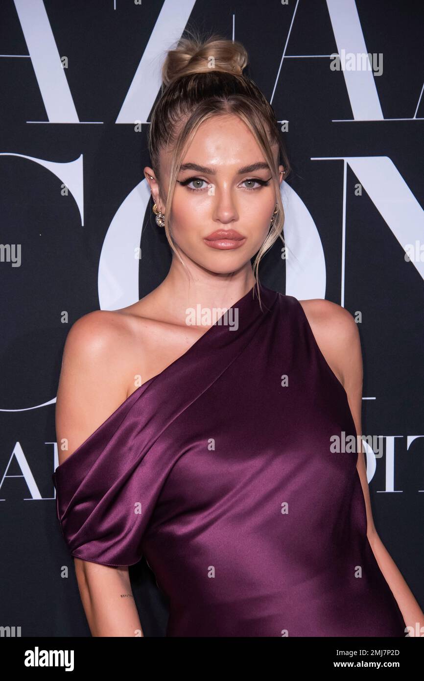 Delilah Belle Hamlin attends the Harper's Bazaar "ICONS By Carine