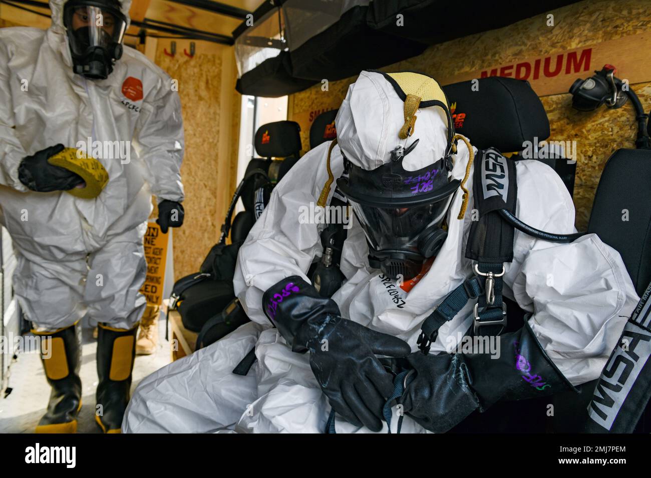 U.S. Air Force Airman 1st Class Garrett Leed, an aircraft fuel systems