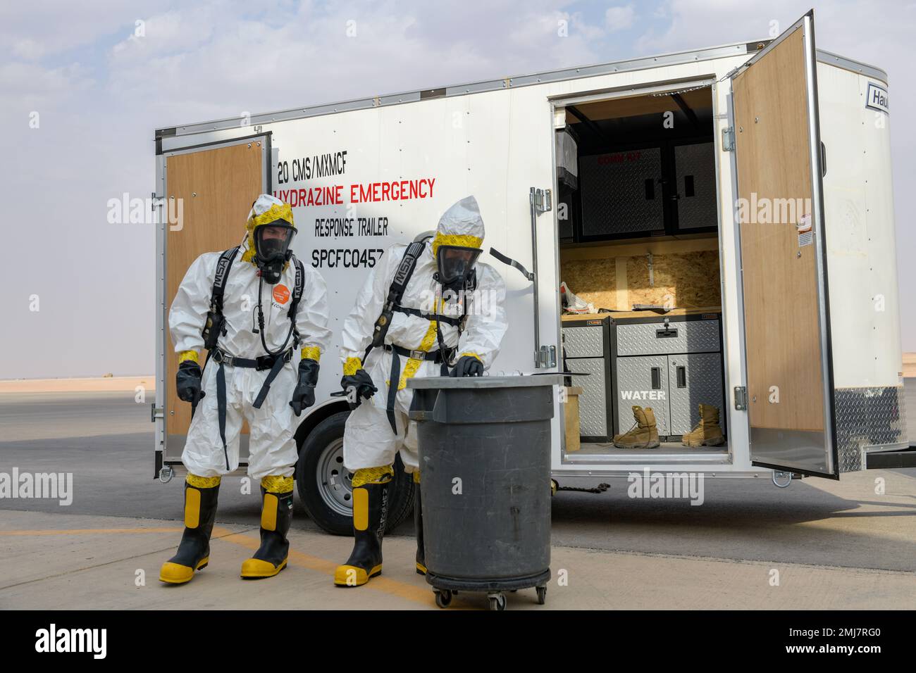 U.S. Air Force aircraft fuel systems journeymen assigned to the 378th