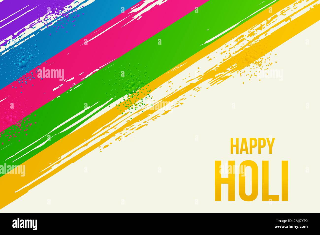 grunge abstract background for holi festival Stock Vector