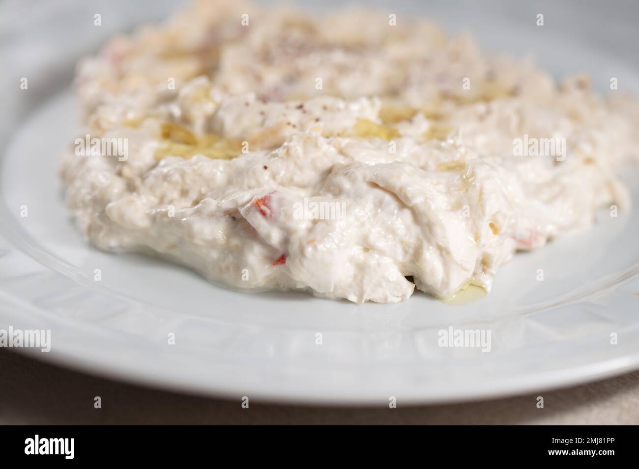 Turkish style eggplant appetizer, eggplant salad, Roasted Eggplant