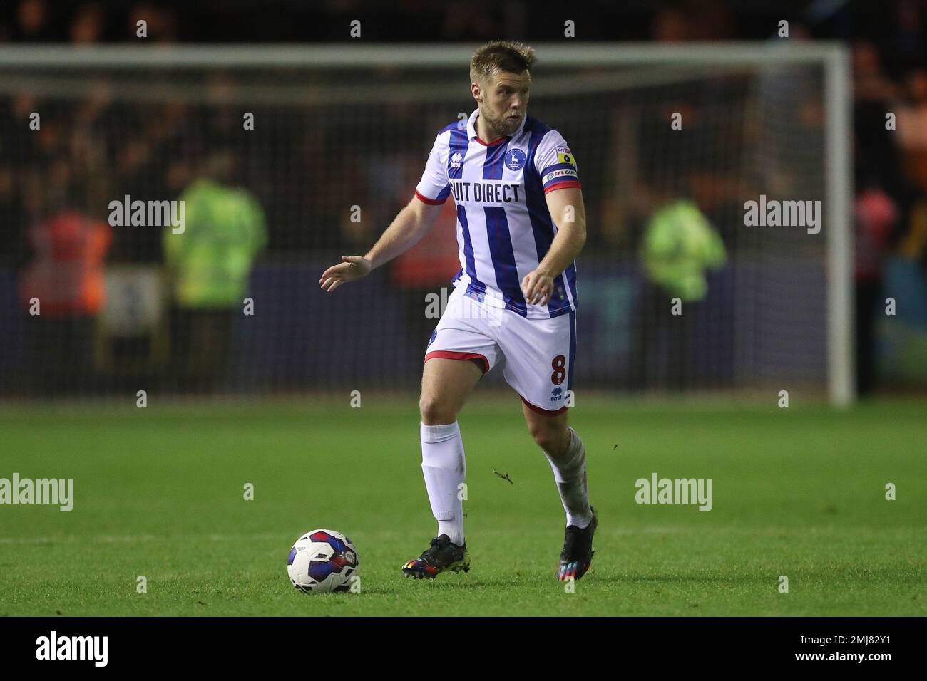 Hartlepool United's Nicky Featherstone during the Sky Bet League 2 match between Carlisle United and Hartlepool United at Brunton Park, Carlisle on Tuesday 24th January 2023. (Credit: Mark Fletcher | MI News) Stock Photo