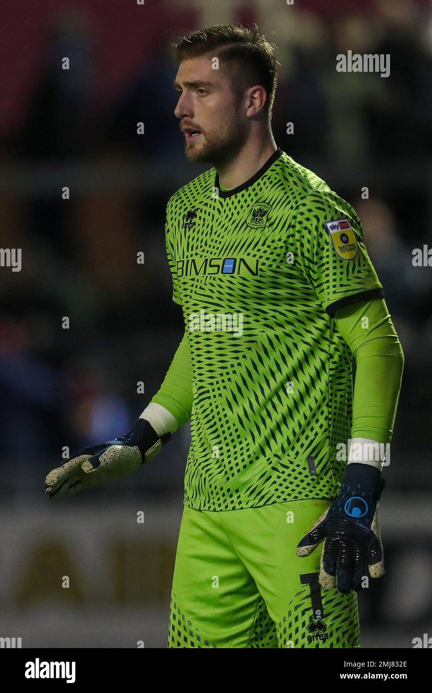 Tomas Holy of Carlisle United during the Sky Bet League 2 match between Carlisle United and Hartlepool United at Brunton Park, Carlisle on Tuesday 24th January 2023. (Credit: Mark Fletcher | MI News) Stock Photo