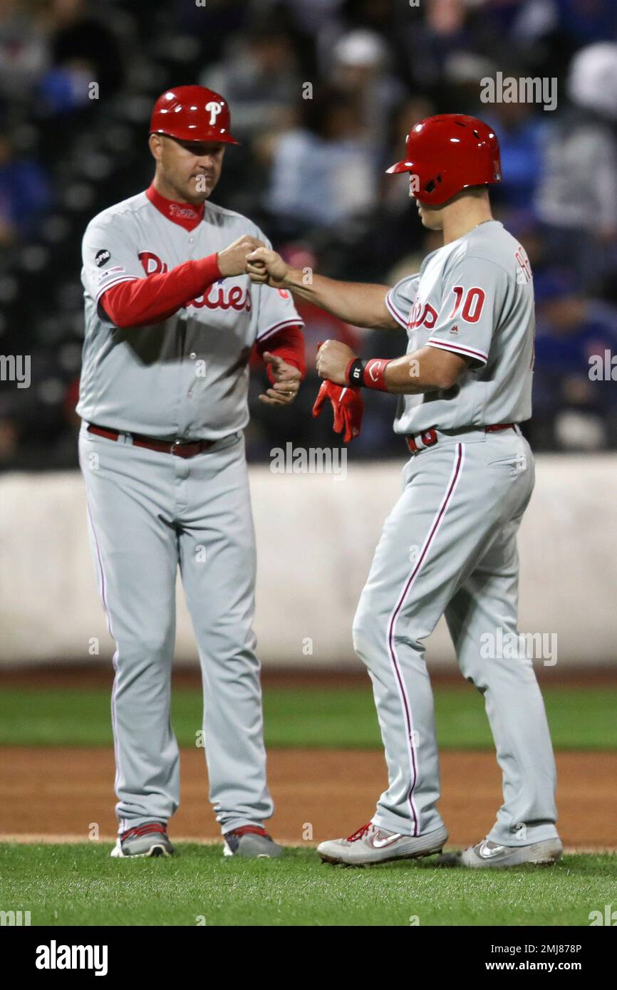 June 20 2021 San Francisco CA, U.S.A. The Phillies catcher J.T. Realmuto  (10) up at bat during the MLB game between the Philadelphia Phillies and  San Francisco Giants, Phillies lost 11-2 at