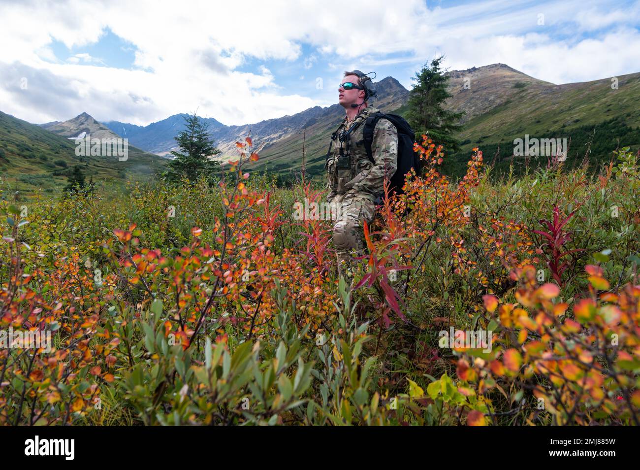 U.S. Air Force Staff Sgt. Derek Bolton, a staff weather officer