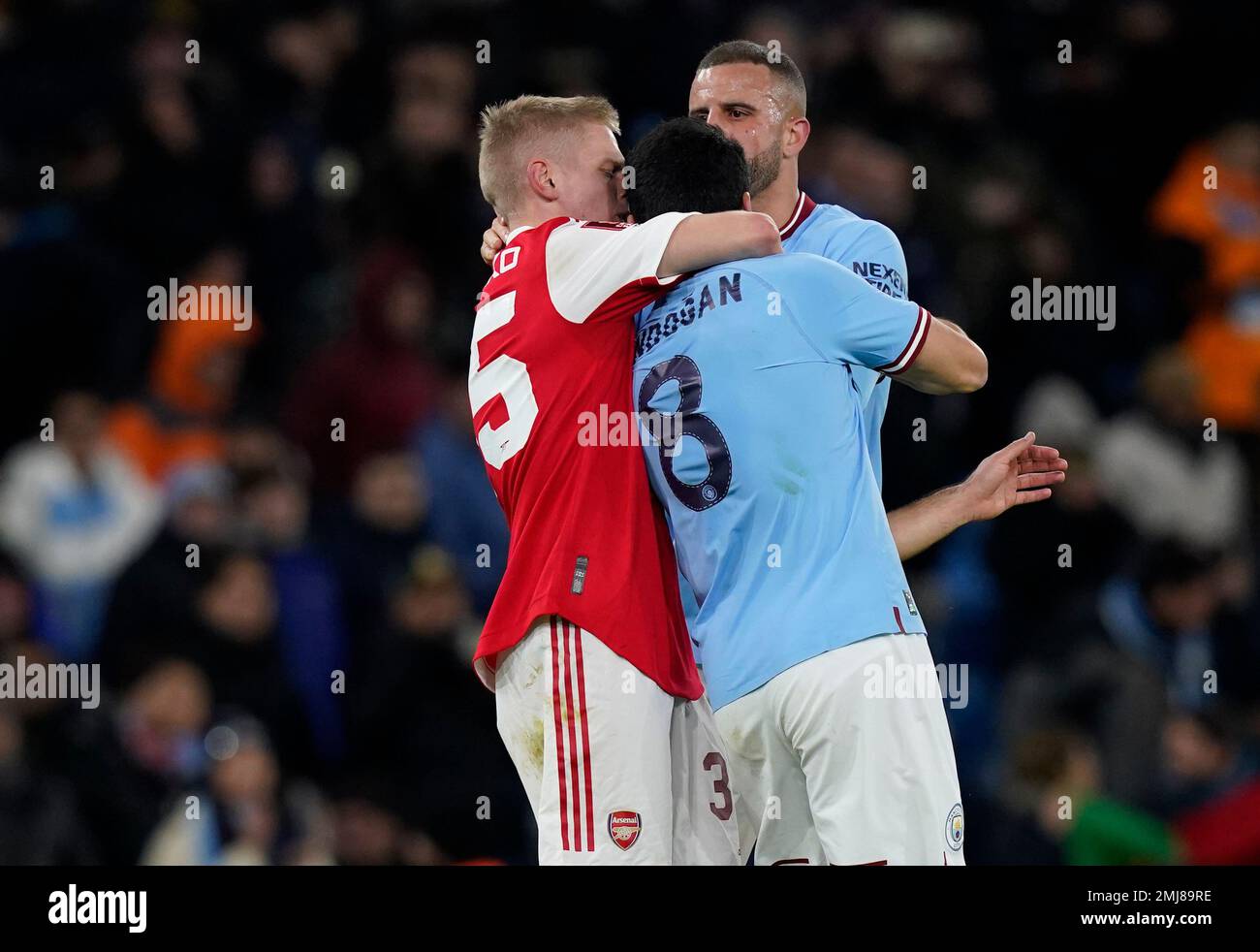 Manchester, England, 27th January 2023. Kyle Walker of Manchester City