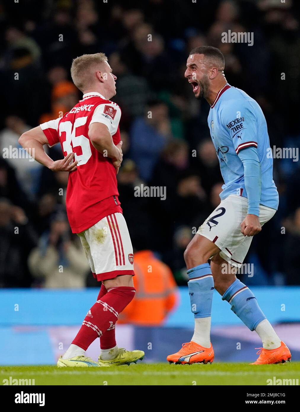 Kyle walker 2022 january manchester city hires stock photography and