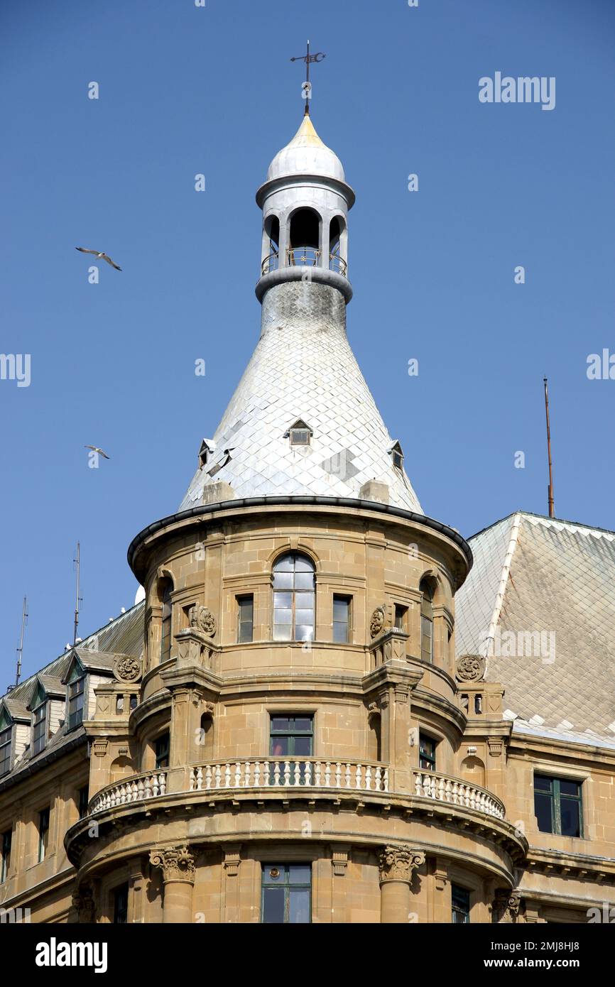 Located in Istanbul, Turkey, Haydarpaşa Station Building was built in ...