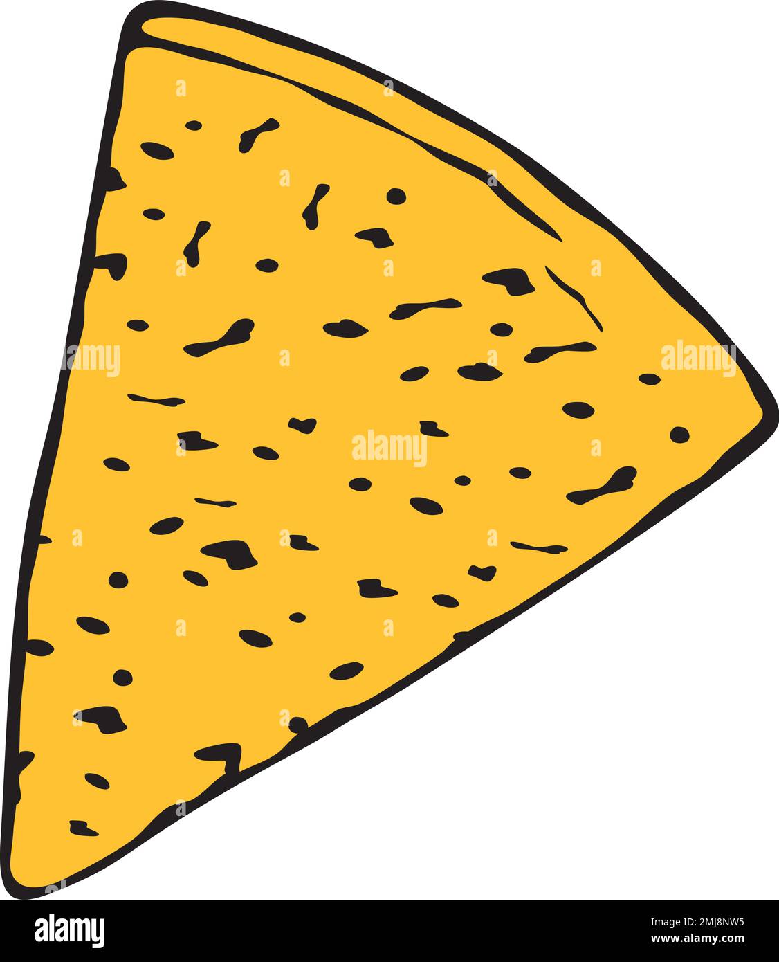 Nachos. Tortilla Chips. Vector illustration Stock Vector Image & Art Alamy