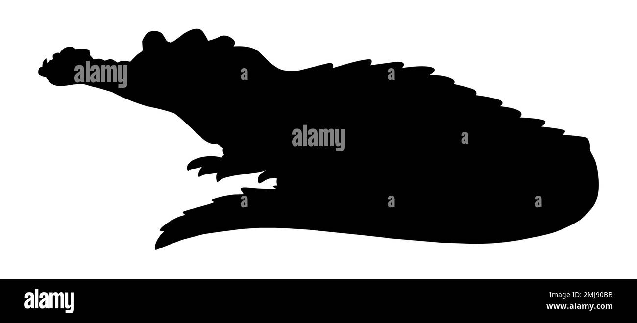 Nile crocodile Stock Vector Images - Alamy