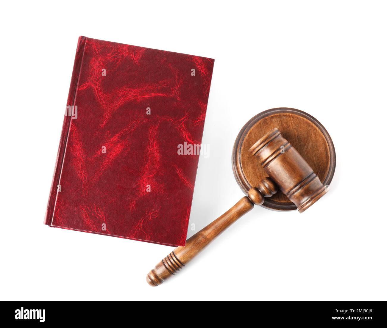 Advocate with statute book Cut Out Stock Images & Pictures Alamy