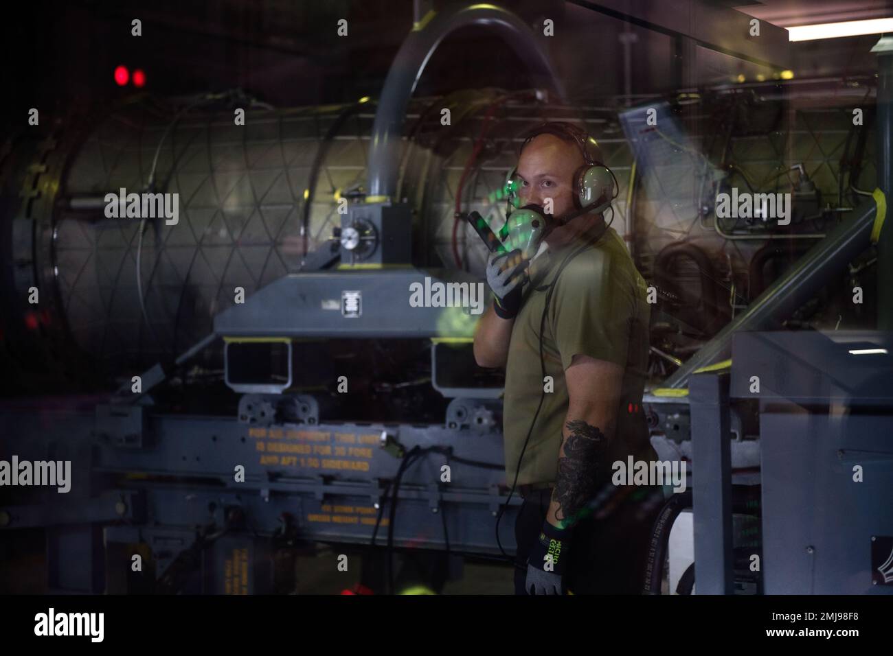 U.S. Air Force Staff Sgt. Wallace Winkler, 18th Component Maintenance ...
