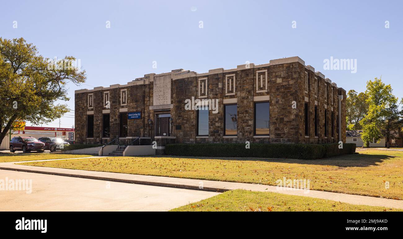 Vinita, Oklahoma, USA October 18, 2022 The Craig County Courthouse