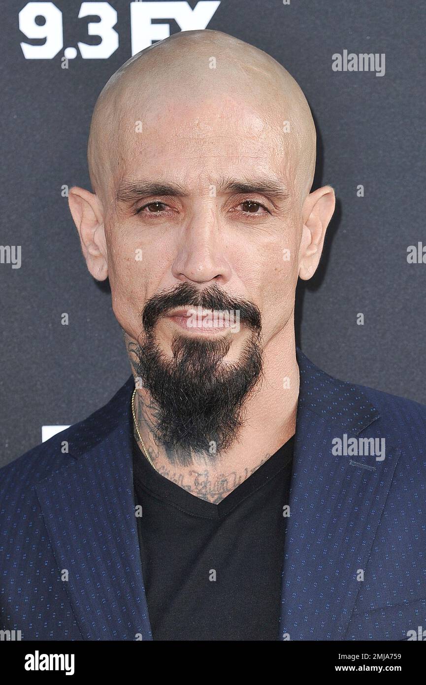 Joseph Lucero attends the LA premiere of "Mayans M.C." Season Two at