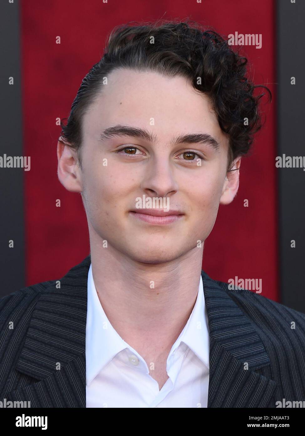 Cast member Wyatt Oleff arrives at the Los Angeles premiere of "It