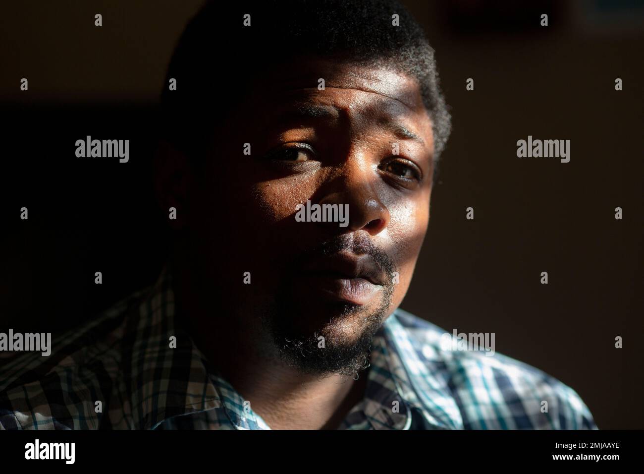La Jarvis D. Love is photographed in his home in Senatobia, Miss