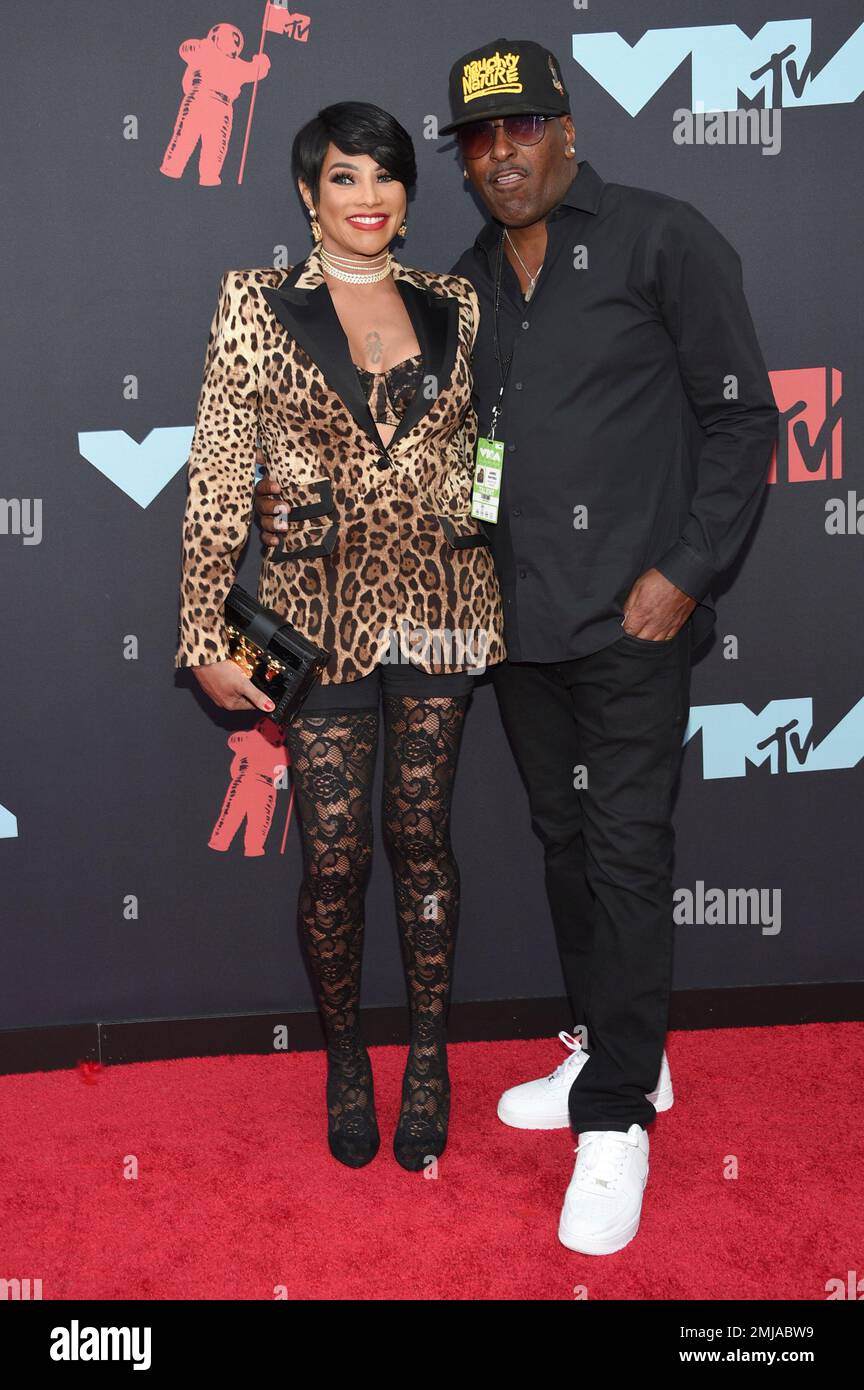 Sandra Denton, also known as Pepa, from Salt-N-Pepa, and James Maynes