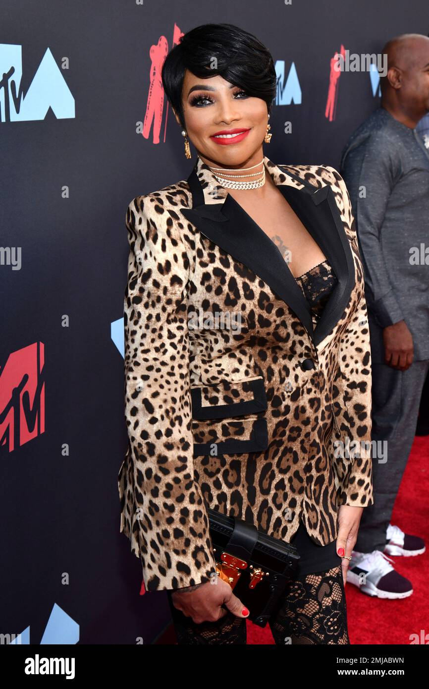 Sandra Denton, also known as Pepa, from Salt-N-Pepa, arrives at the MTV