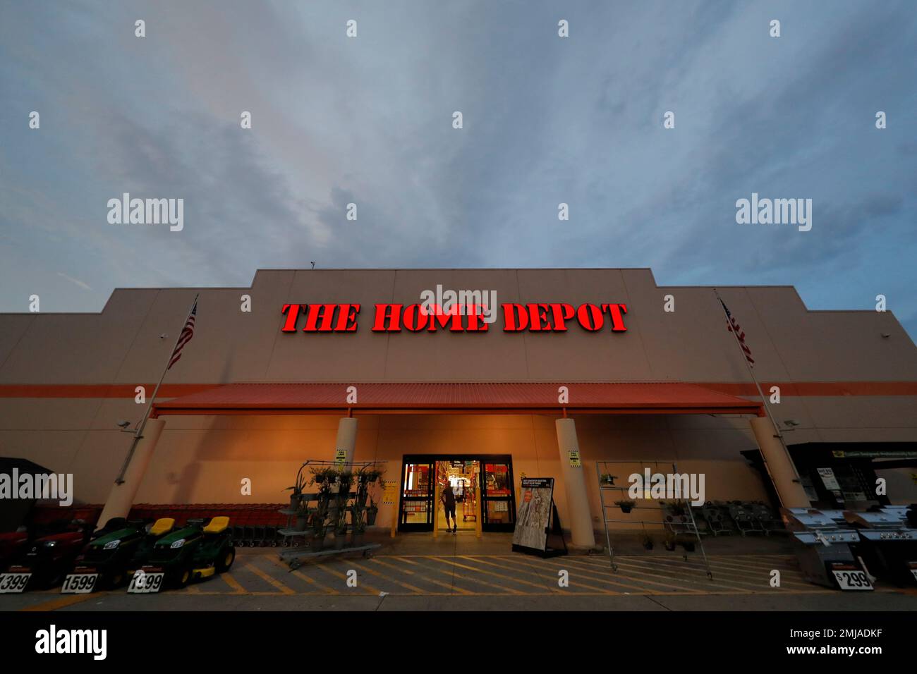 The Home Depot in Harahan, La., Thursday, Aug. 15, 2019. (AP Photo/Gerald Herbert Stock Photo