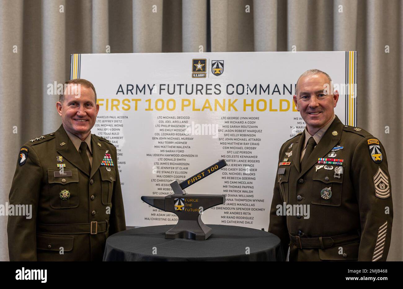 Csm brian a hester command sergeant major army futures command and