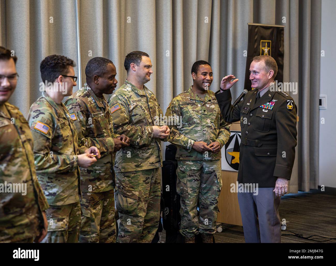 Csm brian a hester command sergeant major army futures command and