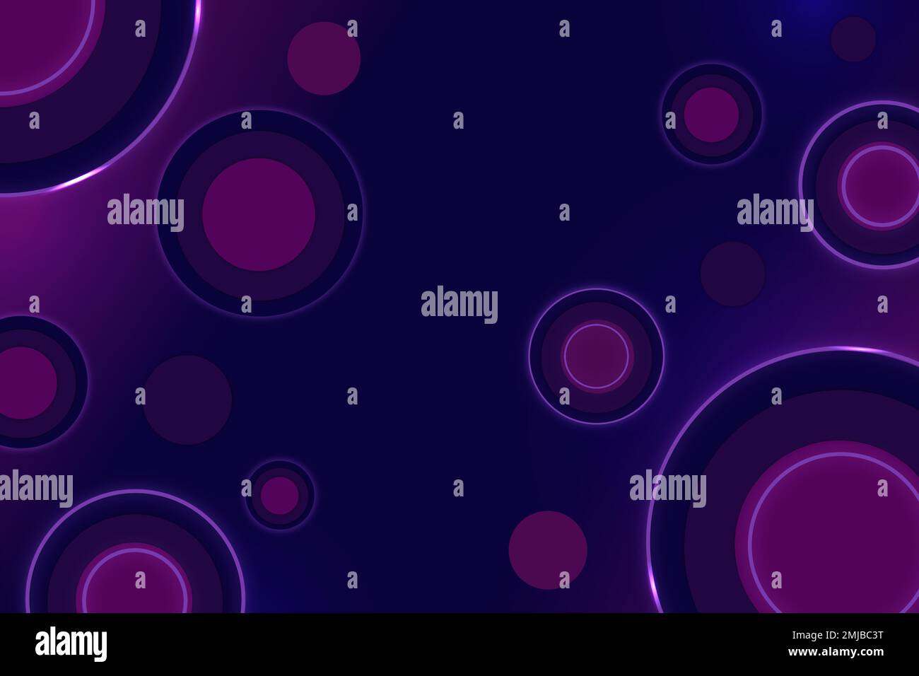 Retro desktop background, purple geometric wallpaper vector Stock Vector