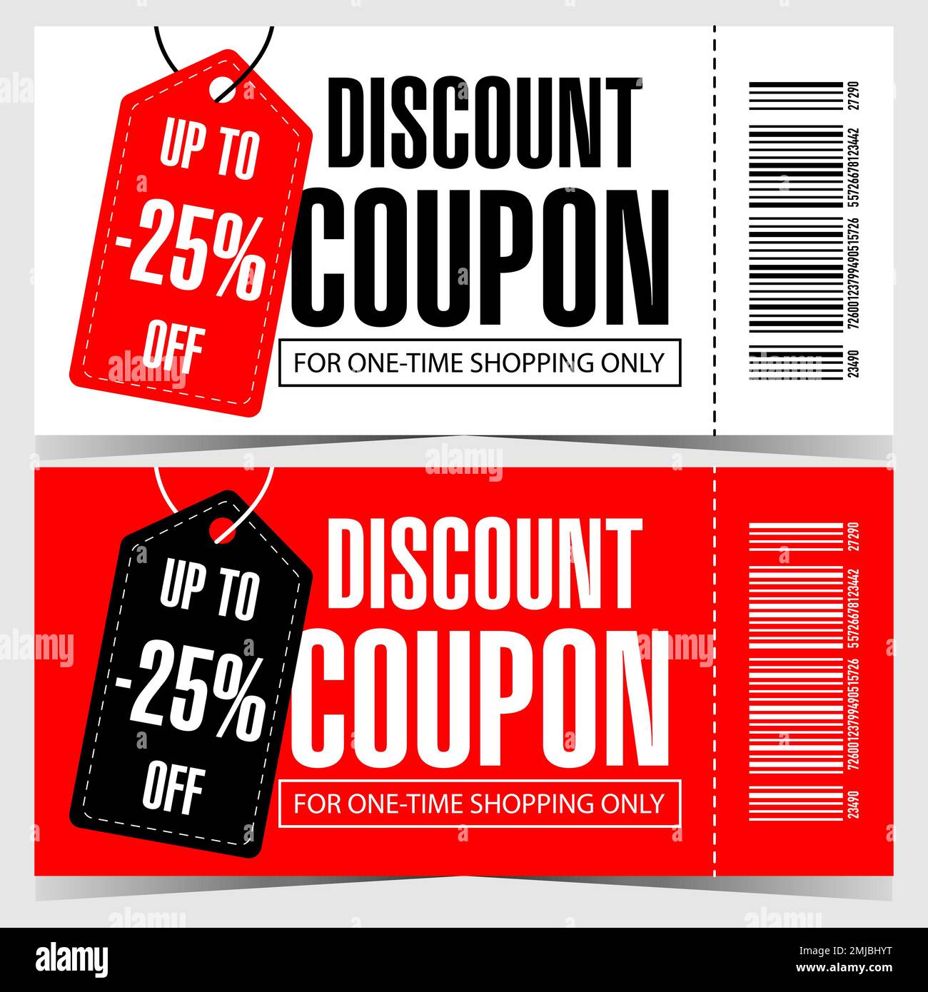 Coupon code Stock Vector Images Alamy