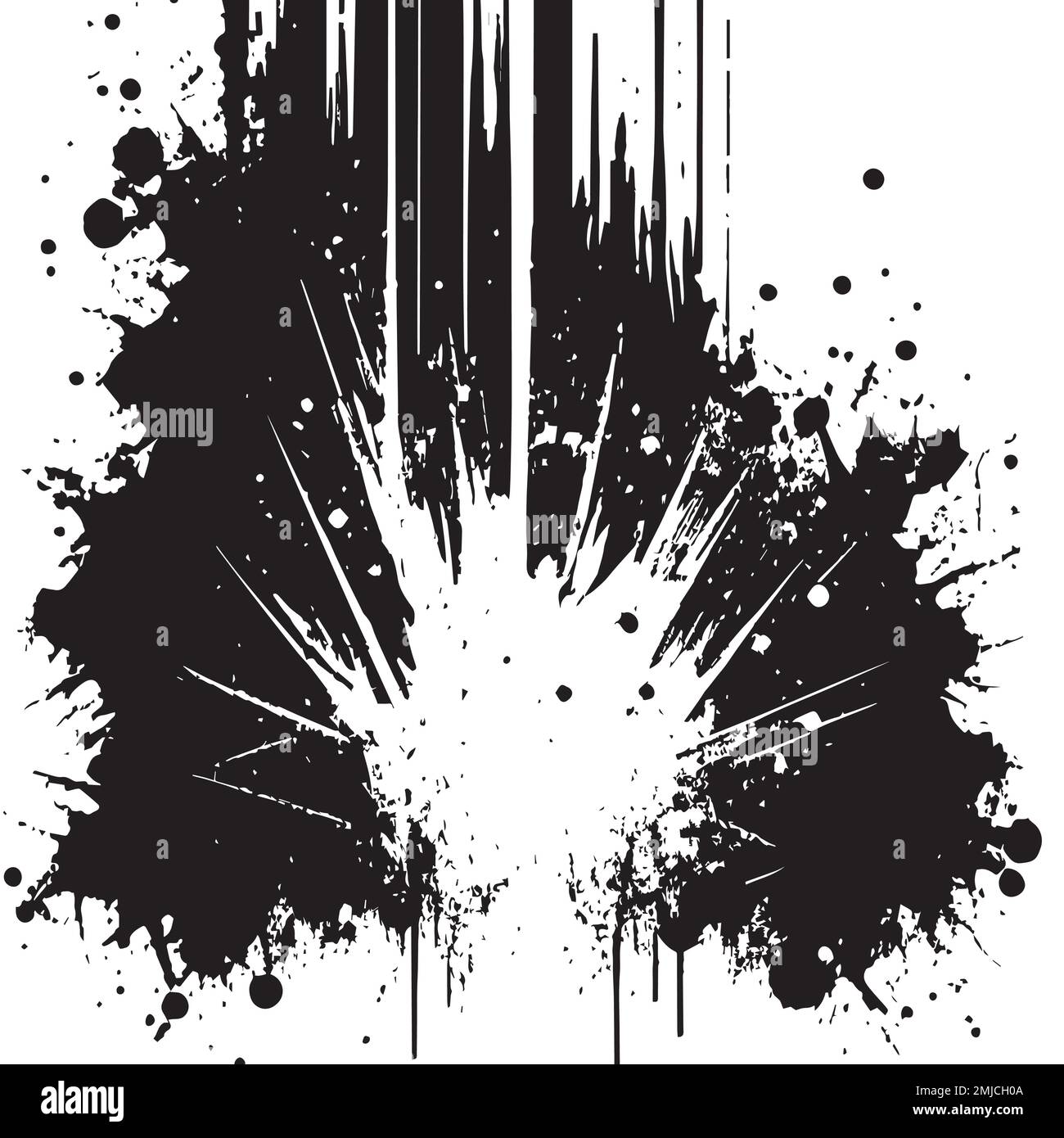 Abstract texture background black white grunge - Vector illustration ...