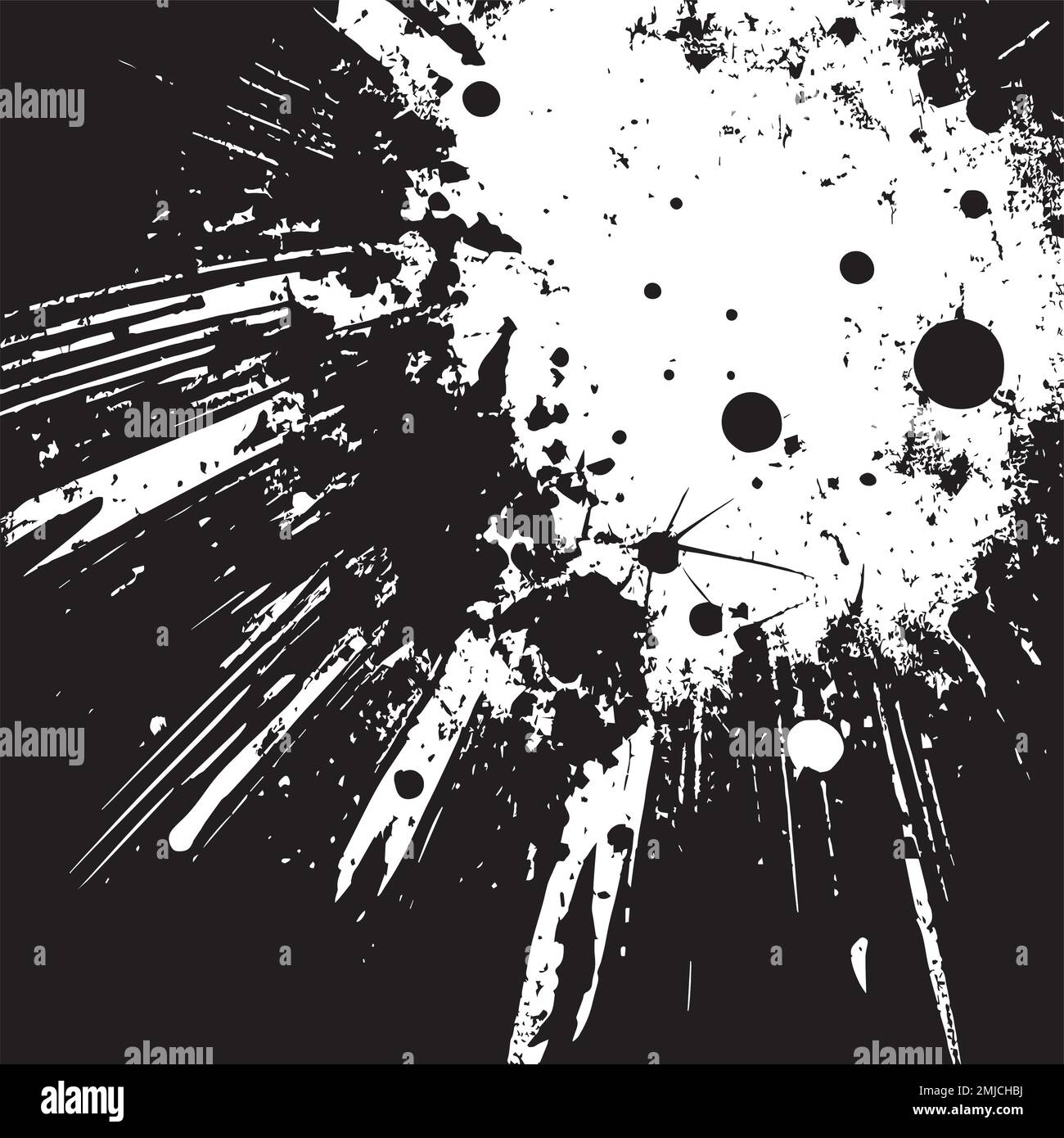 Abstract texture background black white grunge - Vector illustration ...