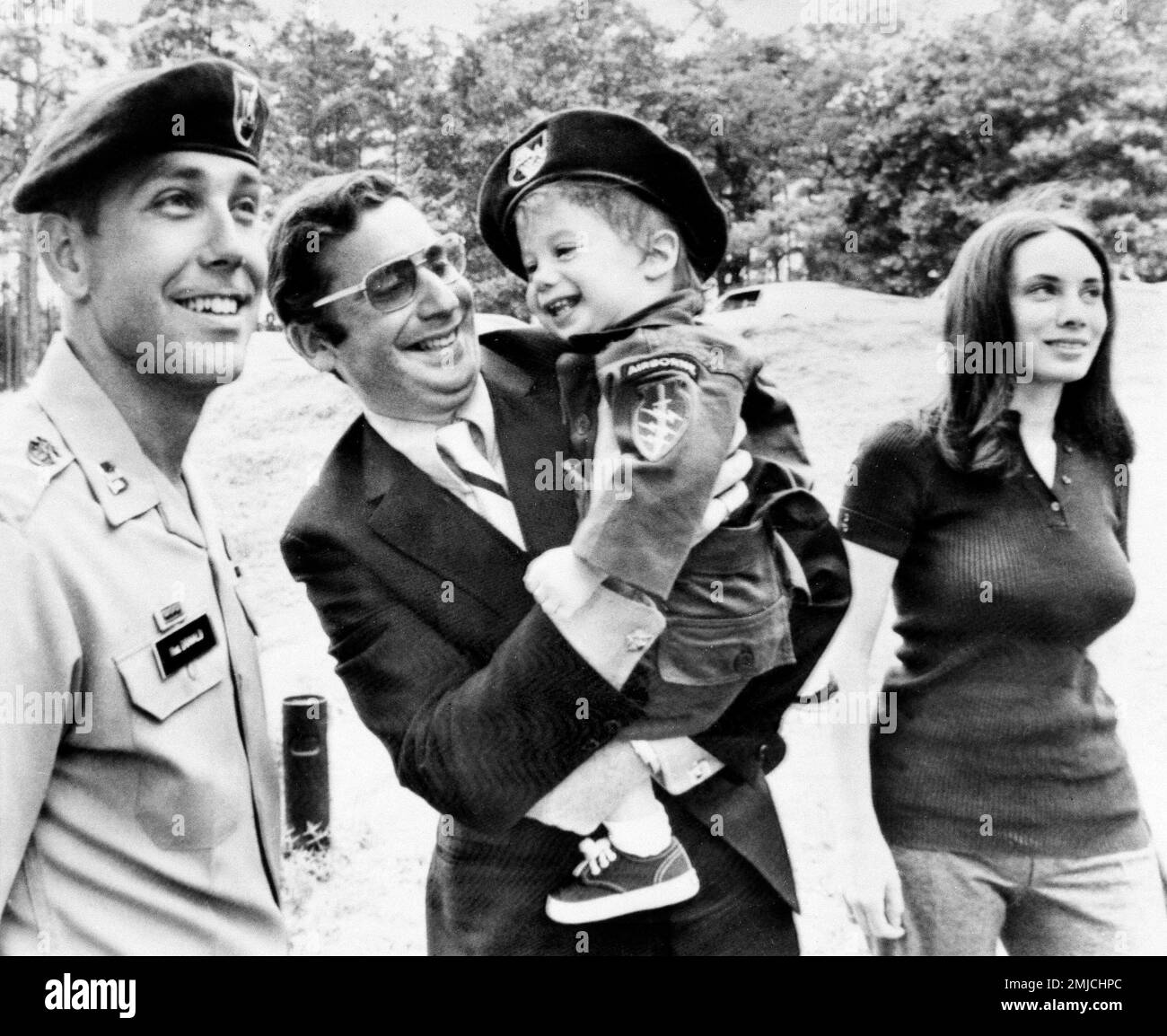 Jeffrey MacDonald, left, charged with the murders of his wife and two(01)