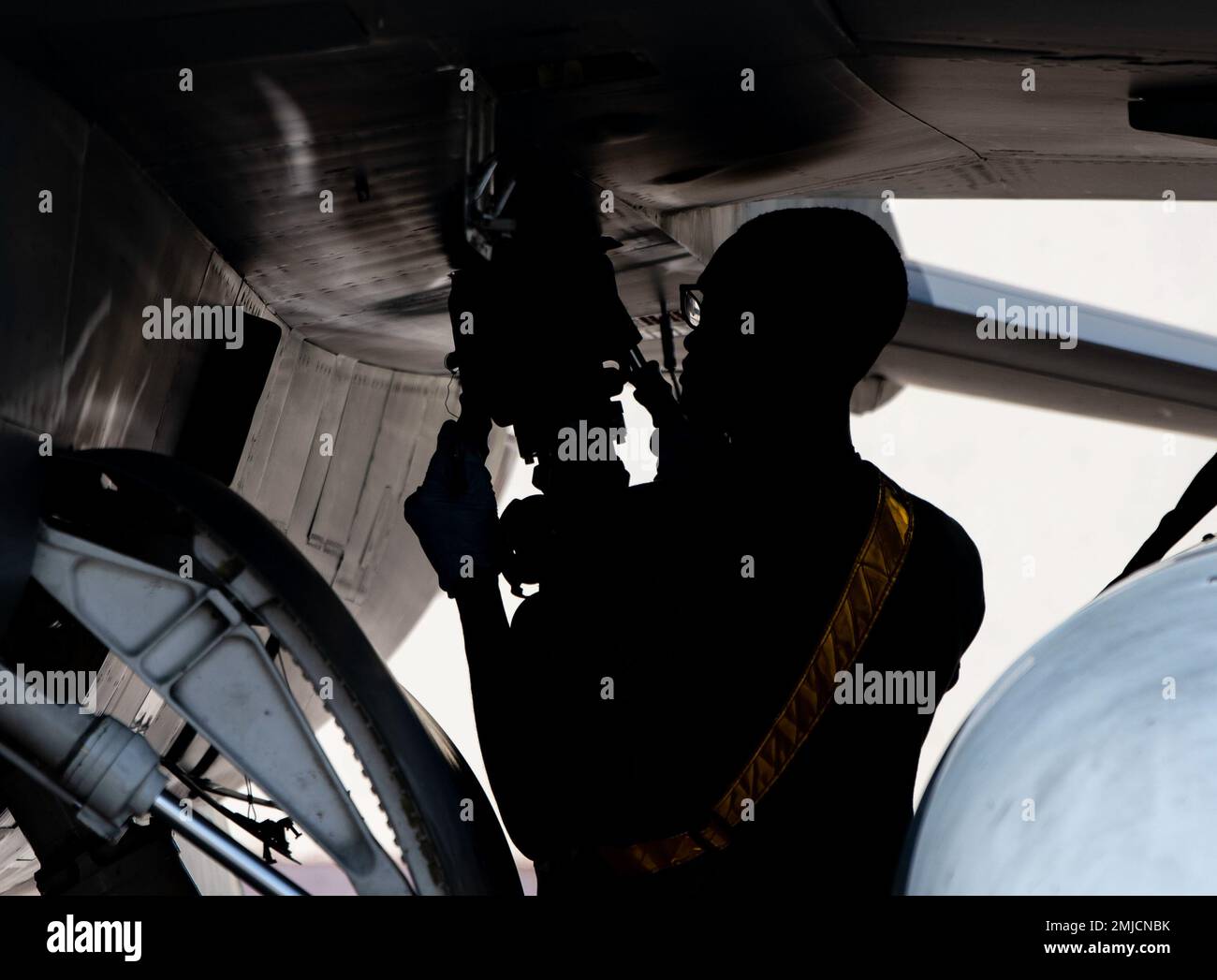 Airman 1st Class Amari Grant, 80th Fighter Generation Squadron crew