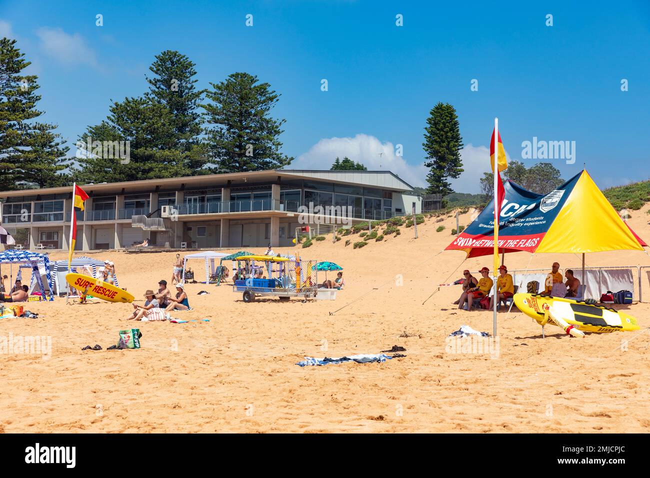 Avalon Beach Surf club on Sydney northern beaches region,NSW,Australia ...