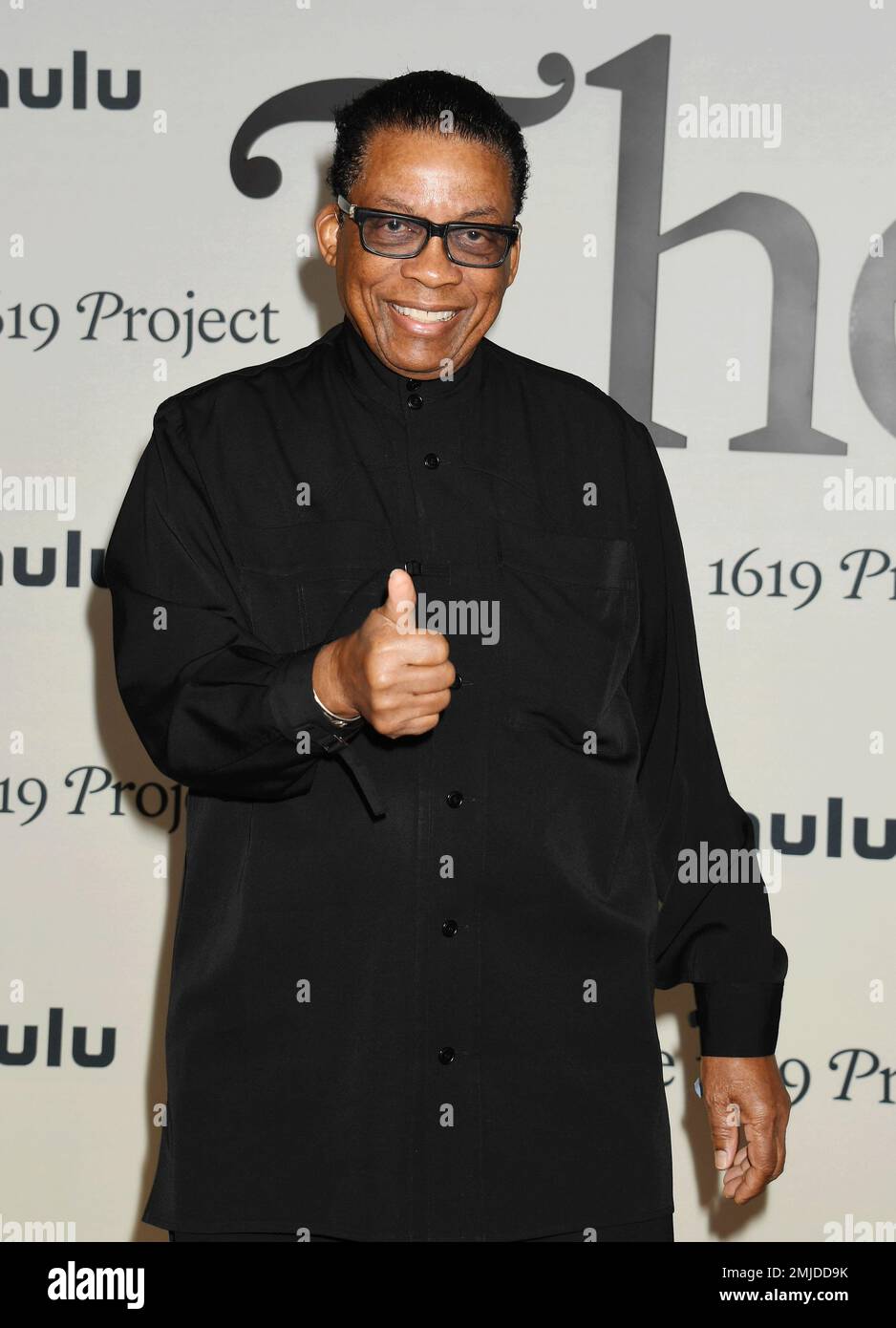 LOS ANGELES, CALIFORNIA JANUARY 26 Herbie Hancock attends the Los