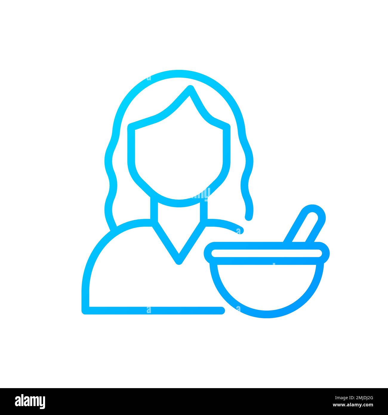 Pharmacy pixel perfect gradient linear vector icon Stock Vector