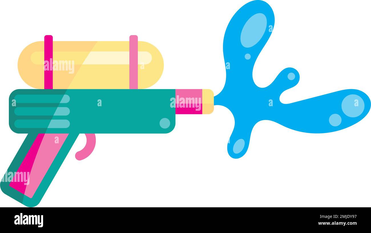 songkran water gun toy icon Stock Vector Image & Art - Alamy