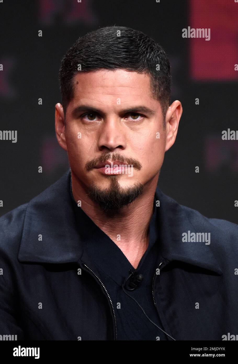 JD Pardo, a cast member in the FX series "Mayans M.C.," takes part in a