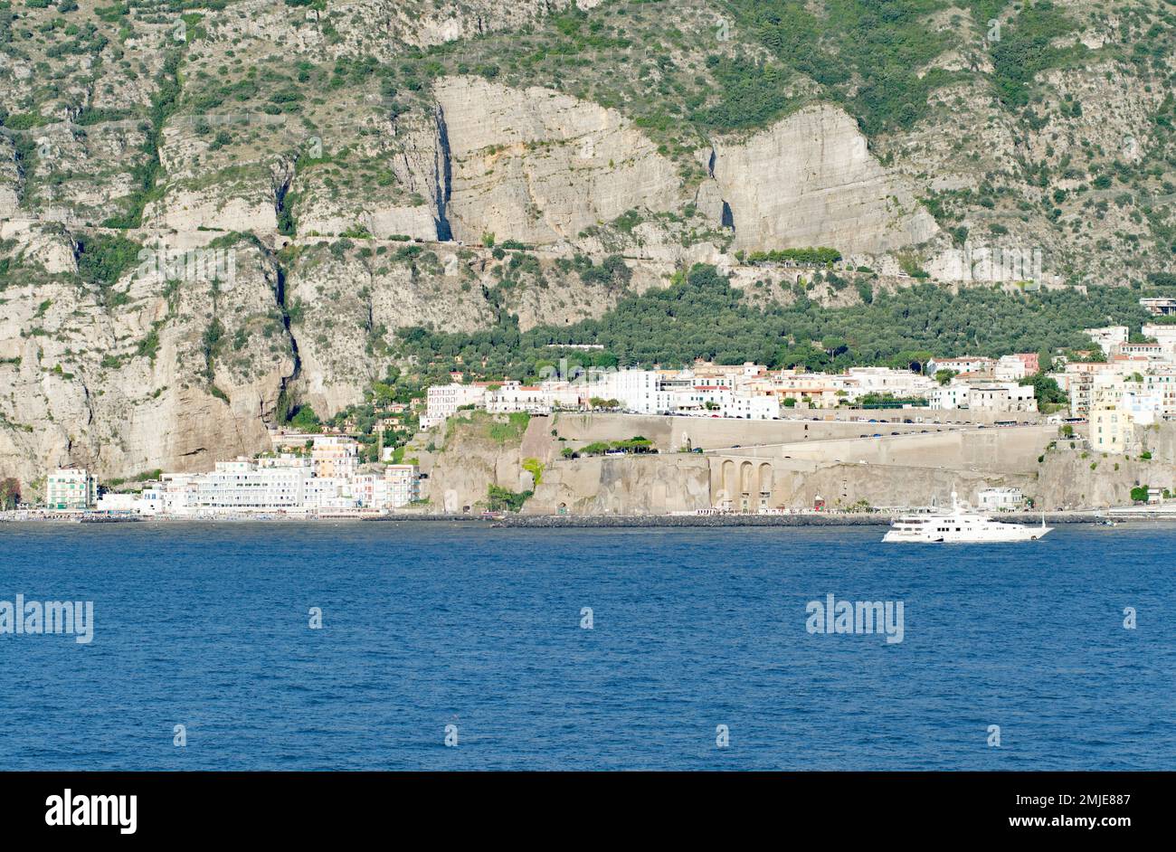 Sorrento Italy Azmara Cruise Stock Photo