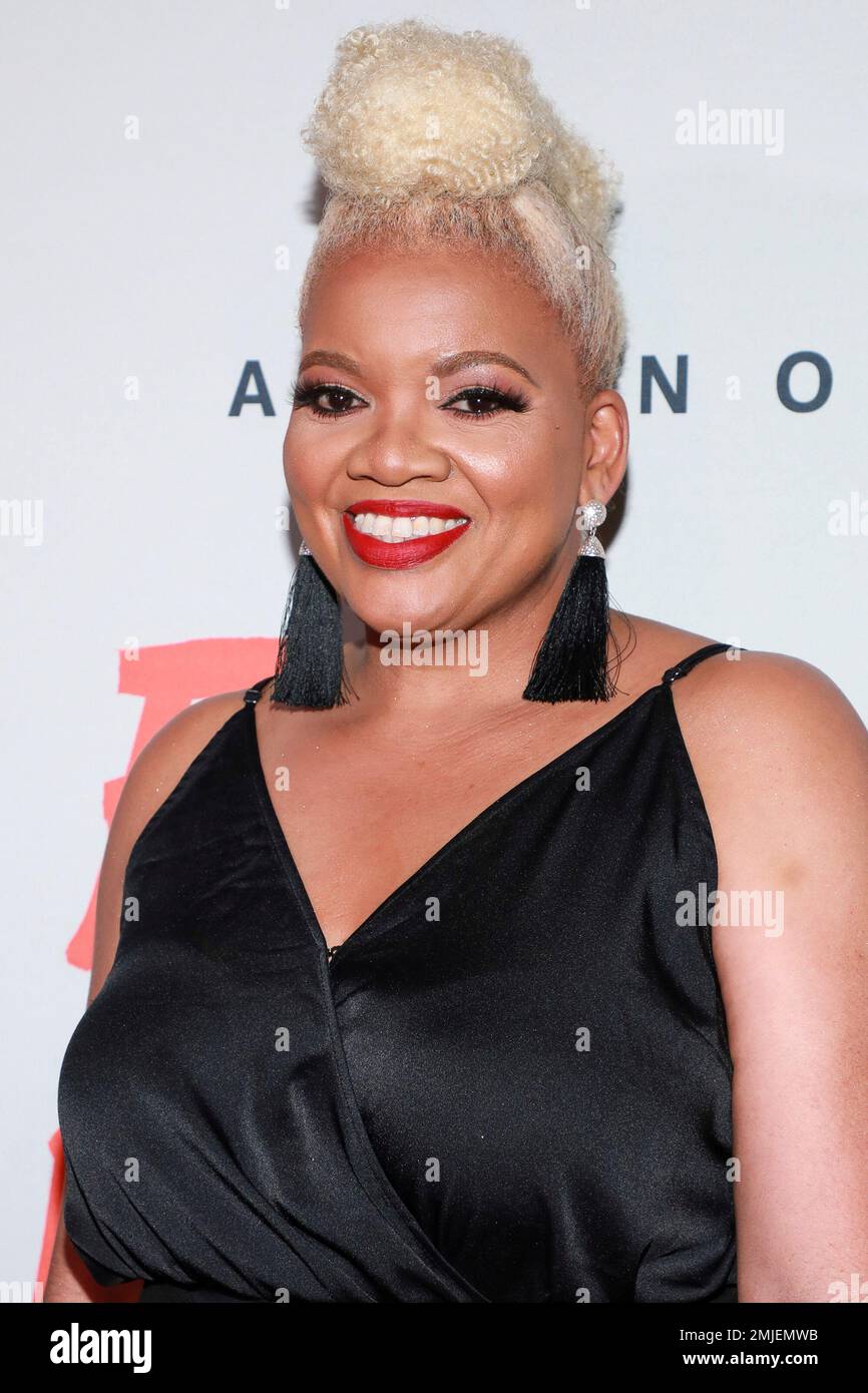 Latasha Gillespie attends the world premiere of Amazon Prime Video's