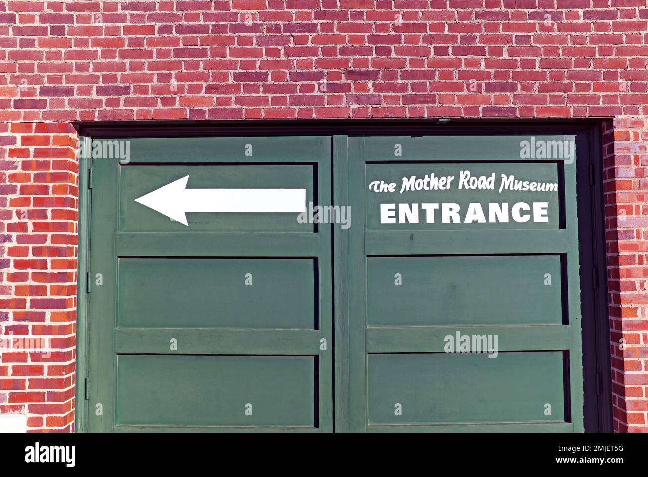 Located in the old Harvey House building in Barstow, California are