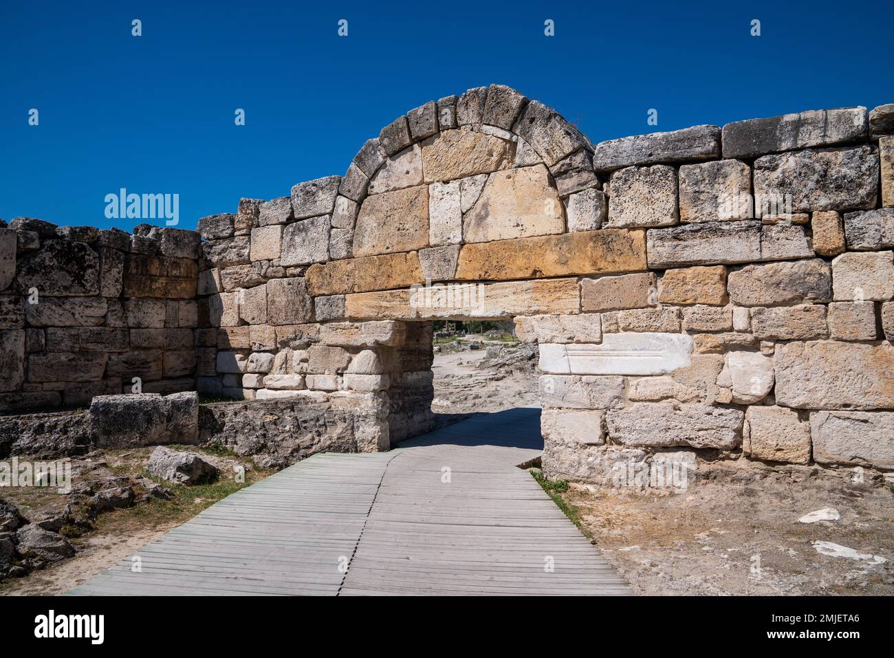 Hera ruins of Indianapolis Stock Photo