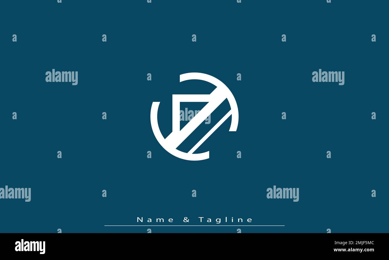Alphabet letters Initials Monogram logo WA , AW Stock Vector