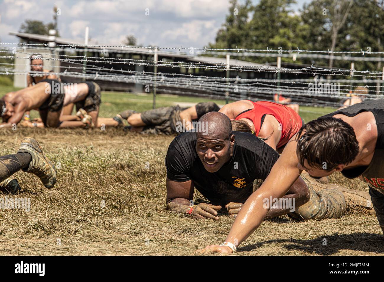 U.S. Marine Corps Staff Sgt. Tyon Downing, force fitness instructor