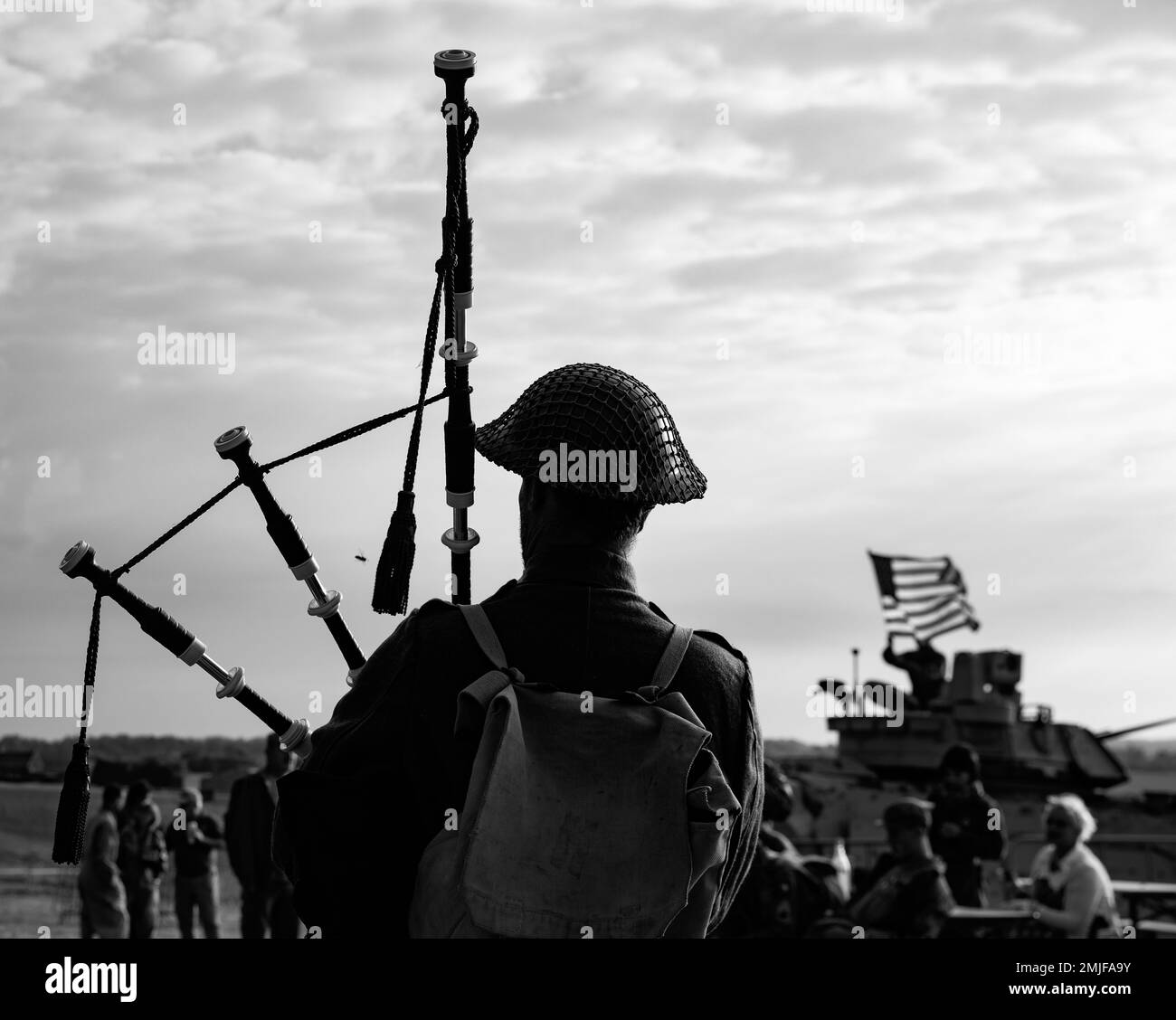 Blood Tank Riser From the risers Black and White Stock Photos & Images - Alamy