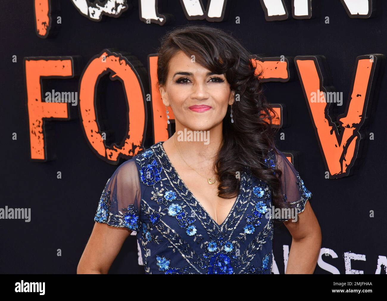 Karina Arroyave attends the final season premiere of Netflix's "Orange
